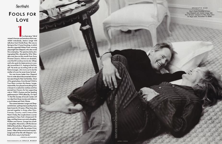 Vanity Fair 1984 & 2006 The Sam Shepard  Site